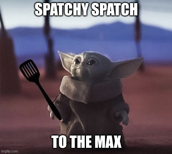 Spatchy spatch | SPATCHY SPATCH; TO THE MAX | image tagged in spatchy spatch | made w/ Imgflip meme maker