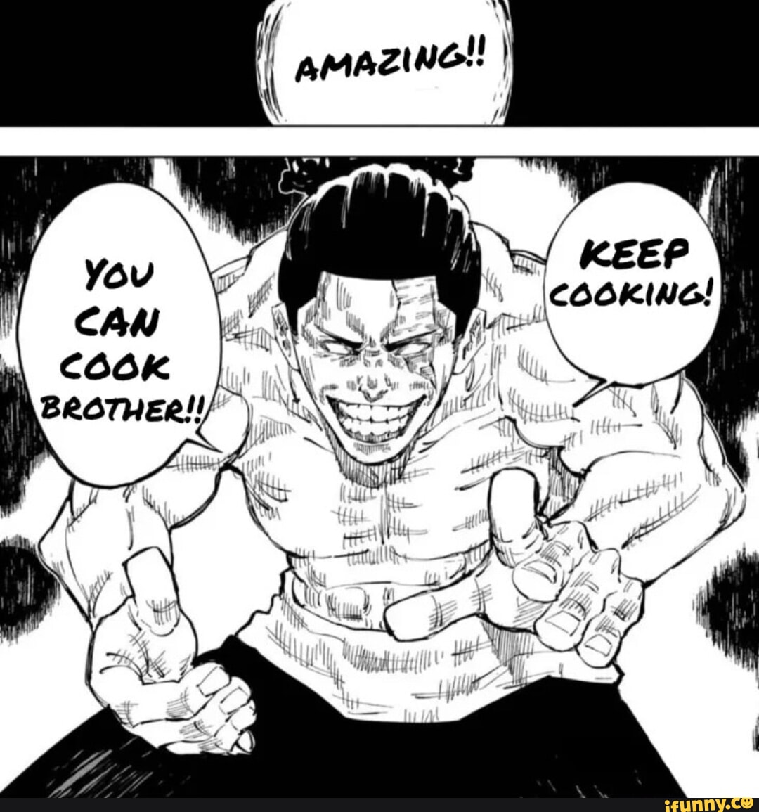 Keep cooking Blank Meme Template