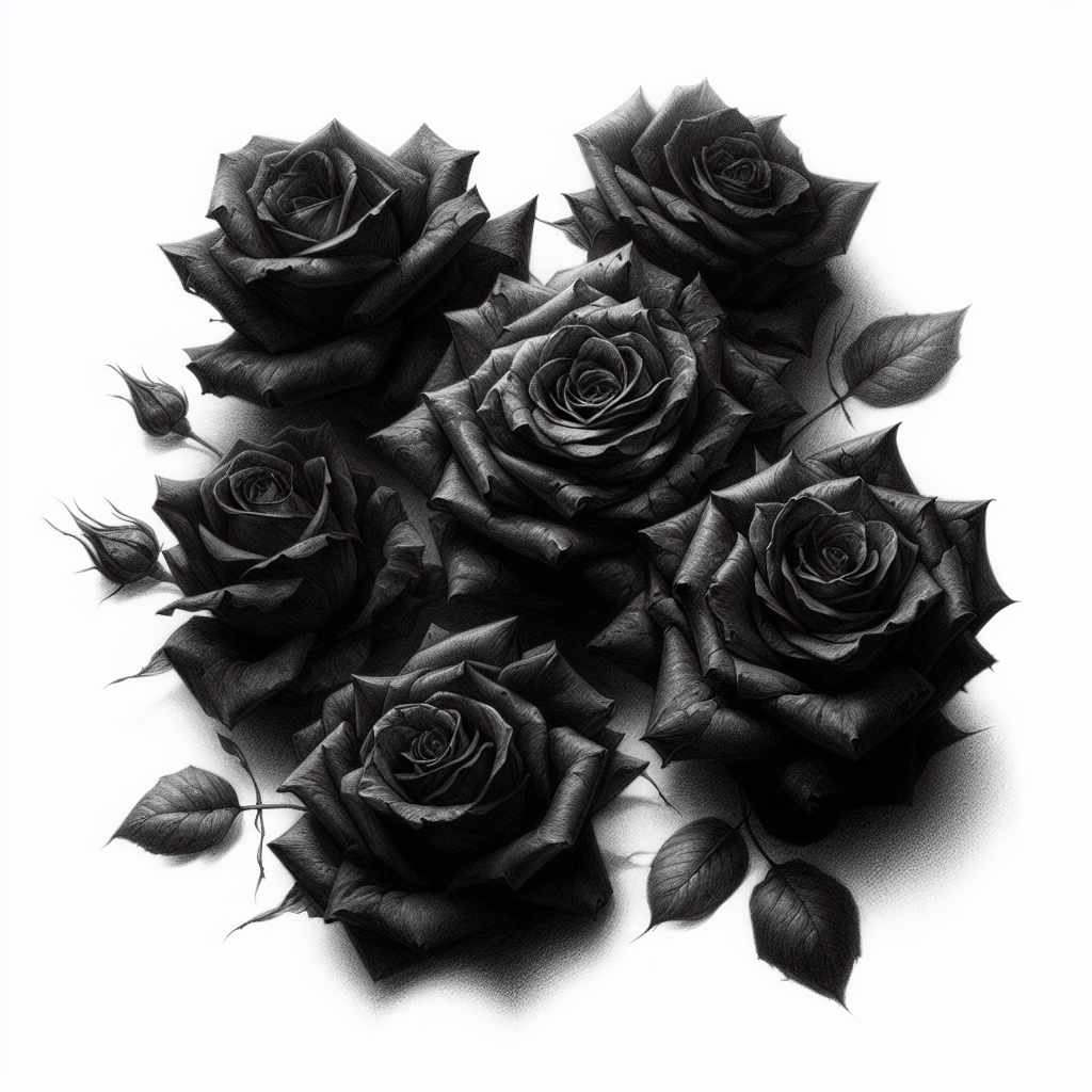 black roses Blank Meme Template