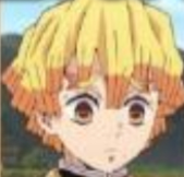 Zenitsu poker face Blank Meme Template