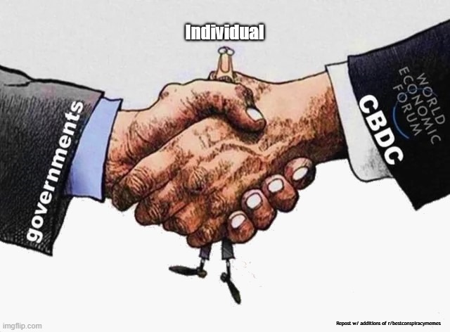 Individual; Repost w/ additions of r/bestconspiracymemes | made w/ Imgflip meme maker