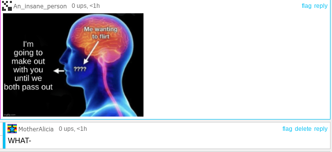 Freaky An_insane_person Blank Meme Template