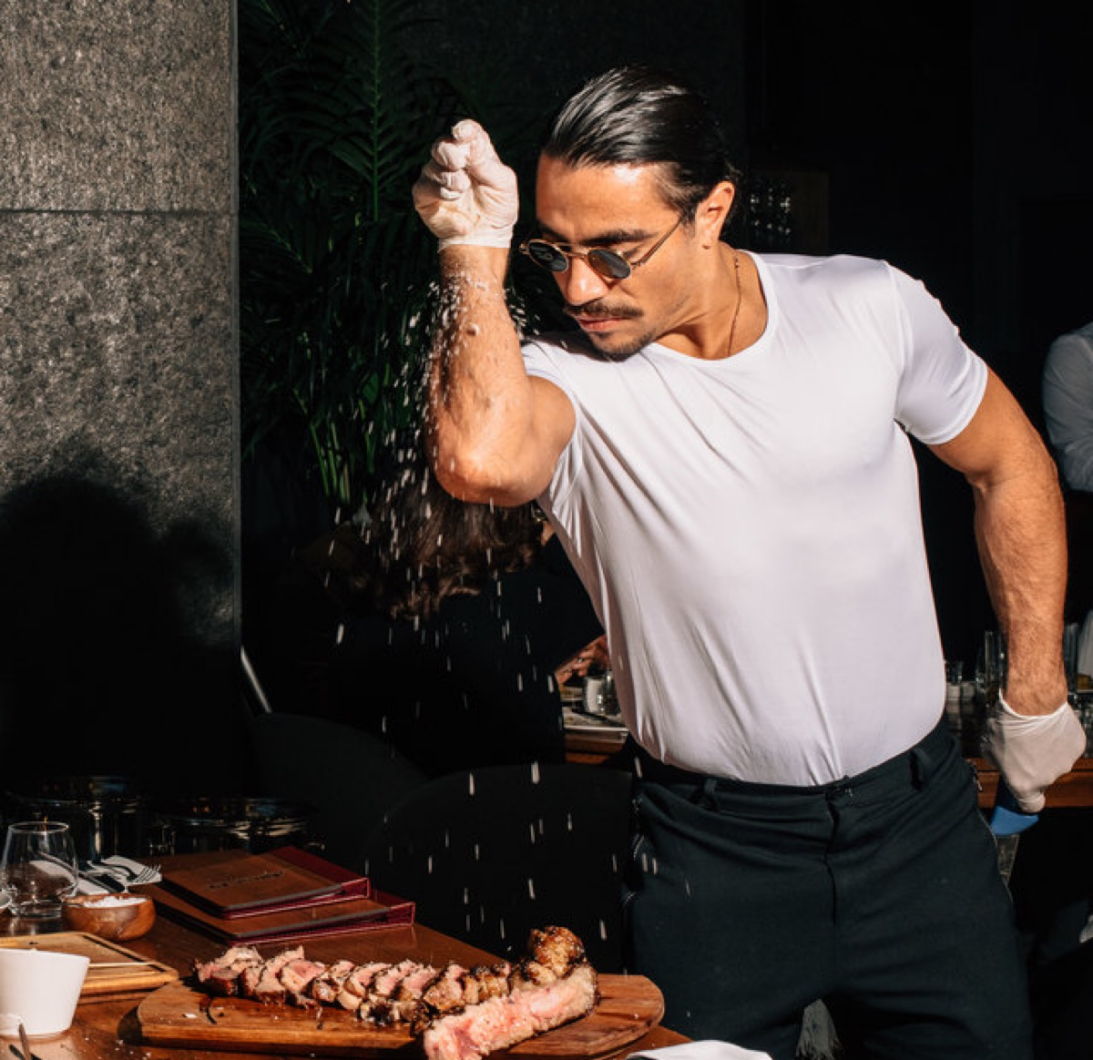 Salt bae Blank Meme Template