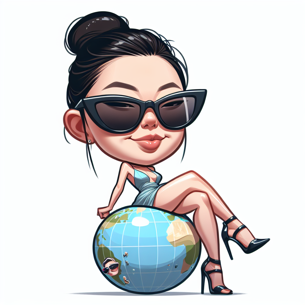 person looking relaxed wearing sunglasses sitting on top of the Blank Meme Template