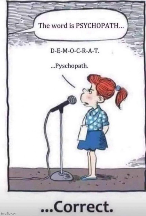 She spelled it correctly | image tagged in political,reposts,spelling | made w/ Imgflip meme maker