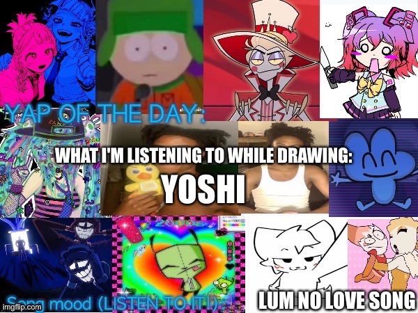 YOSHI; LUM NO LOVE SONG | made w/ Imgflip meme maker