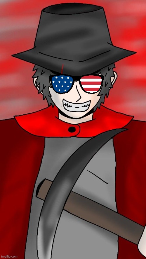 Patriot shades mepios | image tagged in mepios smile,sunglasses,badass,mepios,patriotic,based | made w/ Imgflip meme maker
