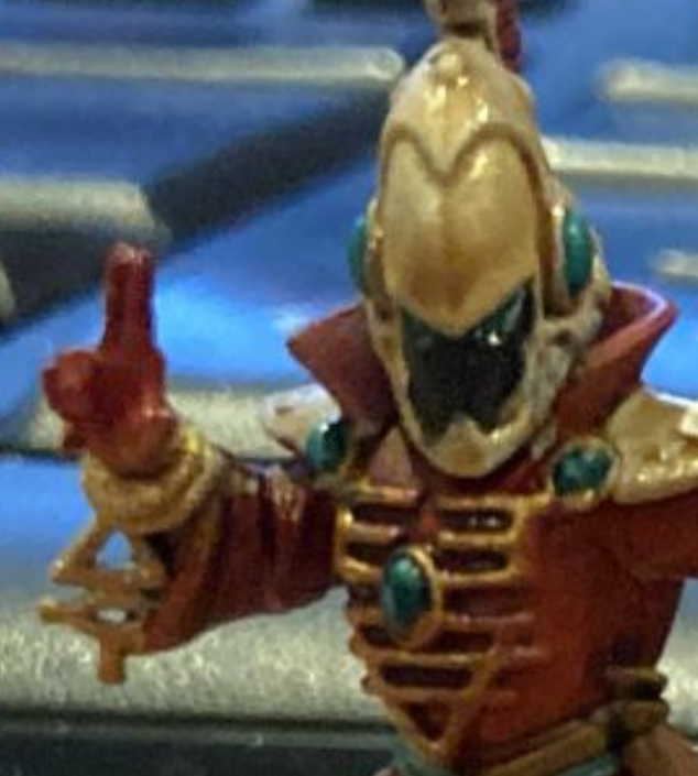 Eldar finger Blank Meme Template