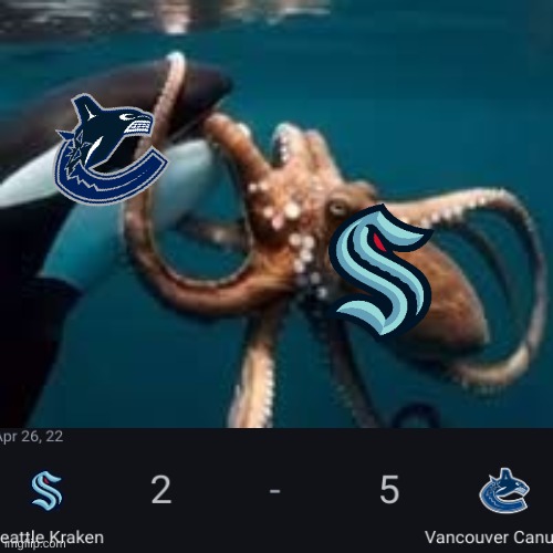 Seattle Kraken meme | image tagged in memes,nhl,hockey,ice hockey,sports,kraken | made w/ Imgflip meme maker