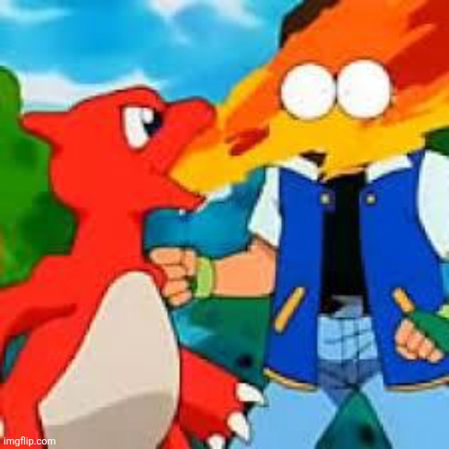 image tagged in bbq ash courtesy of charmeleon | made w/ Imgflip meme maker