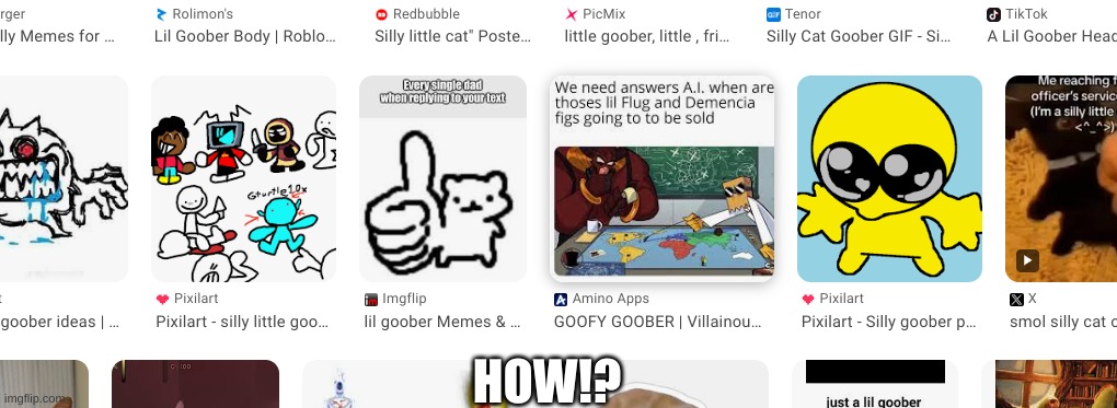 Made it on google (Try and spot me :D ) | HOW!? | image tagged in memes,goober,achievement unlocked | made w/ Imgflip meme maker