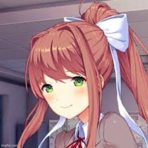 Monika | image tagged in monika | made w/ Imgflip meme maker