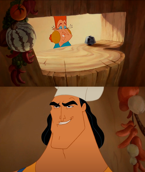 Emperor's new groove restaurant order Blank Meme Template
