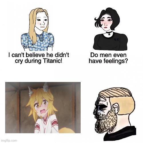 Making Senko-San cry should be a crime. | image tagged in do men even have feelings,senko san,anime | made w/ Imgflip meme maker