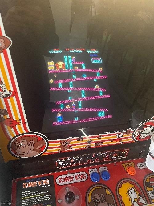 Played the original Donkey Kong | made w/ Imgflip meme maker
