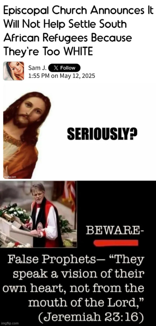 It's not racist if they're white - Lib 101 | image tagged in racist,libs,fake christians | made w/ Imgflip meme maker