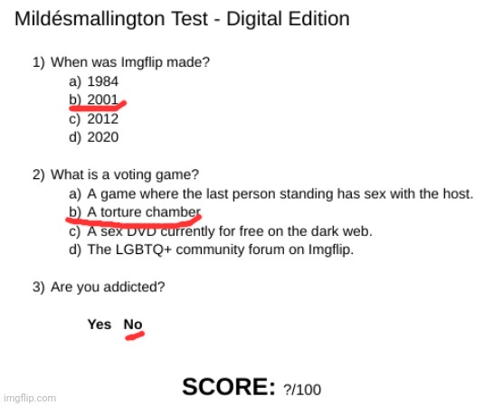 I hate whoever made this a trend. Now I'm doing it. | image tagged in mild smallington test | made w/ Imgflip meme maker