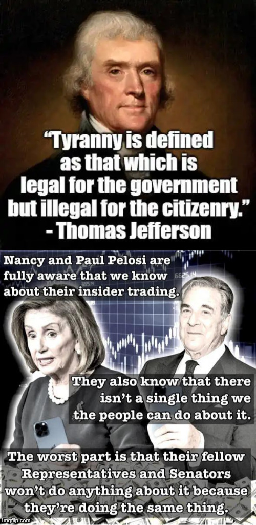 Another reason why they have to rig elections | image tagged in congress,insider trading,tyrants | made w/ Imgflip meme maker