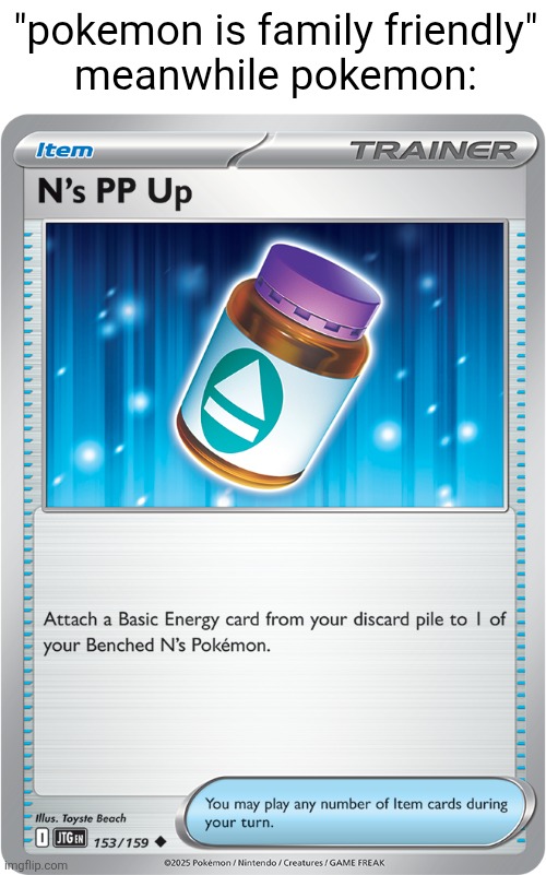 n's what | "pokemon is family friendly"
meanwhile pokemon: | image tagged in pokemon,excuse me,pokemon memes,memes,funny | made w/ Imgflip meme maker