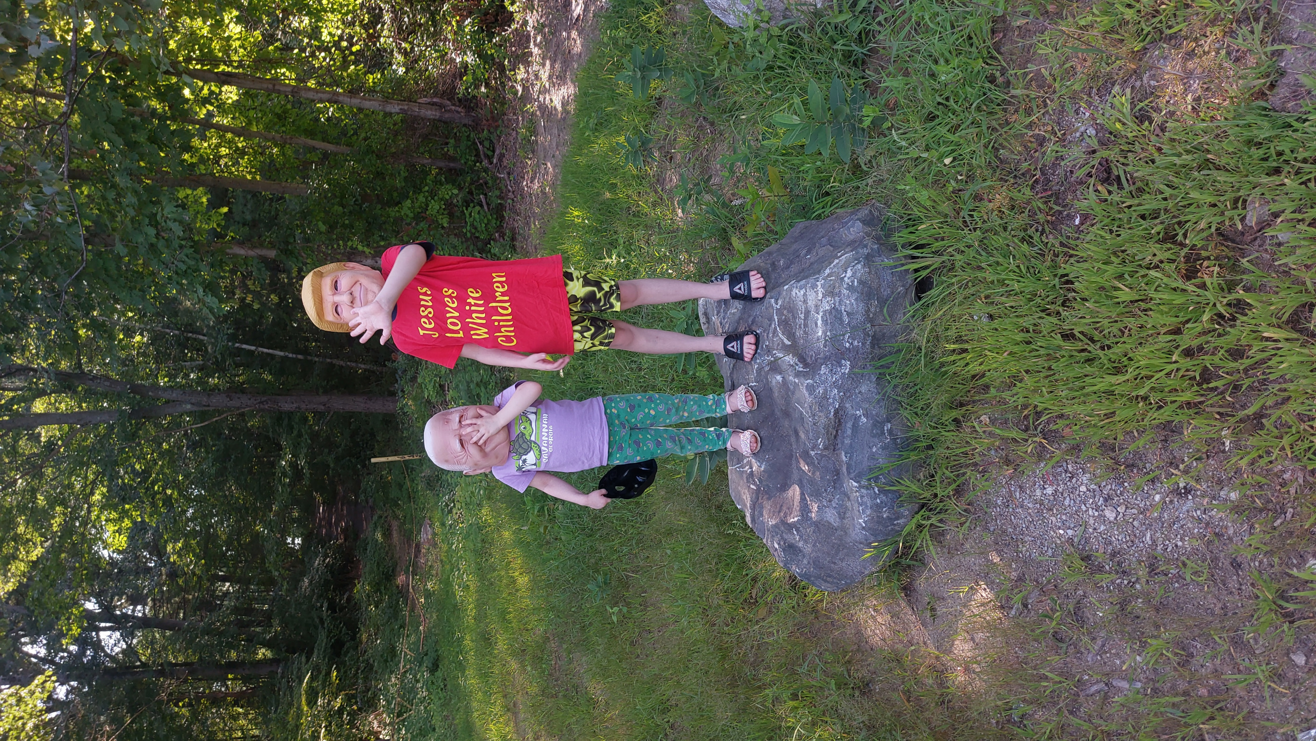 Trump and Biden Blank Meme Template