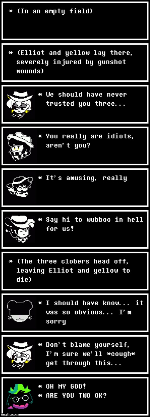 Remember what I said about the three clobers, wubboc? Well give'em hell | made w/ Imgflip meme maker