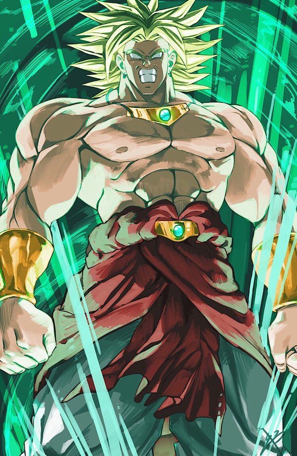 Broly Blank Meme Template