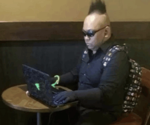 Hacker mesa mexico Blank Meme Template