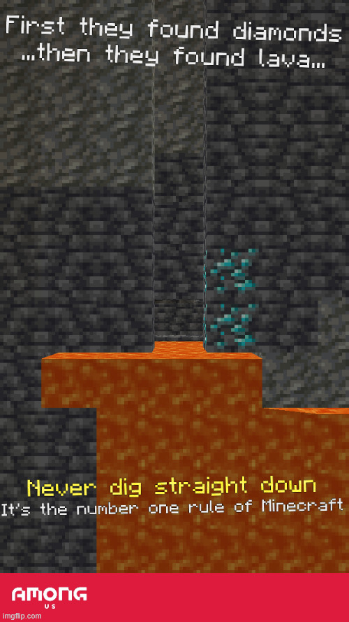 i made a minecraft ad campaign poster thingy, public transport victoria style (i think) lol (yes i made it myself) | image tagged in memes,minecraft,i dont know what to put here,never gonna give you up | made w/ Imgflip meme maker