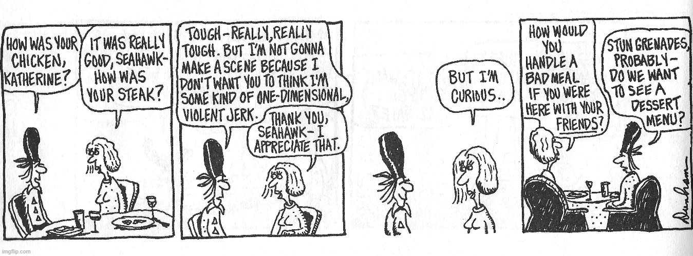 Classic Overboard | image tagged in comics | made w/ Imgflip meme maker