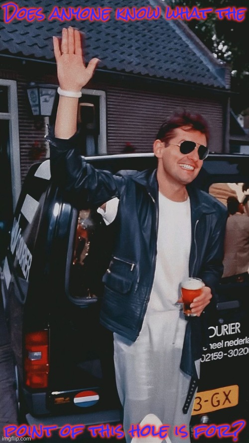 Was This Just An 80s Fashion Thing? | Does anyone know what the; point of this hole is for? | image tagged in fashion,leather,jacket,hole,falcon,question | made w/ Imgflip meme maker