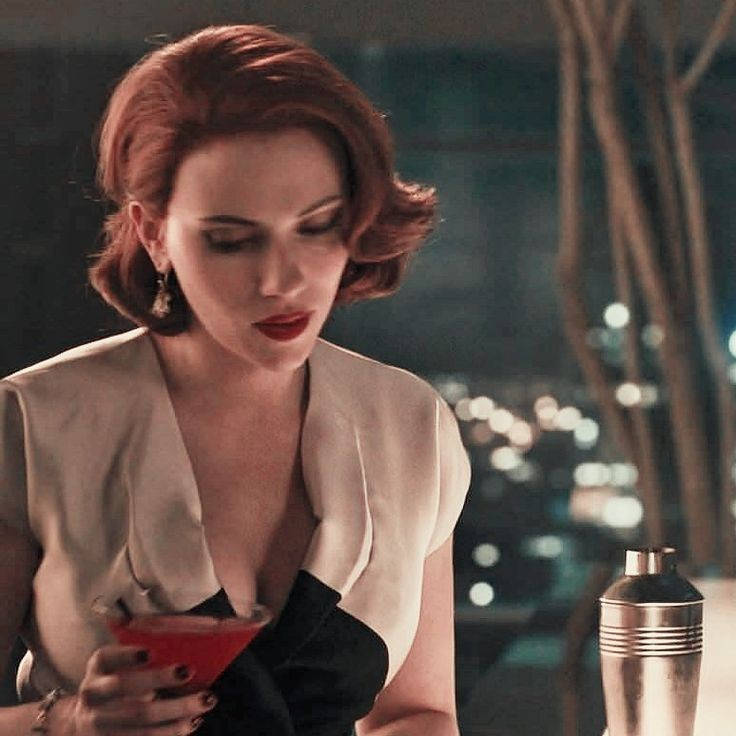 black widow drinking Blank Meme Template