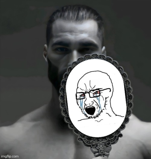 Chad cry about it | image tagged in chad cry about it | made w/ Imgflip meme maker