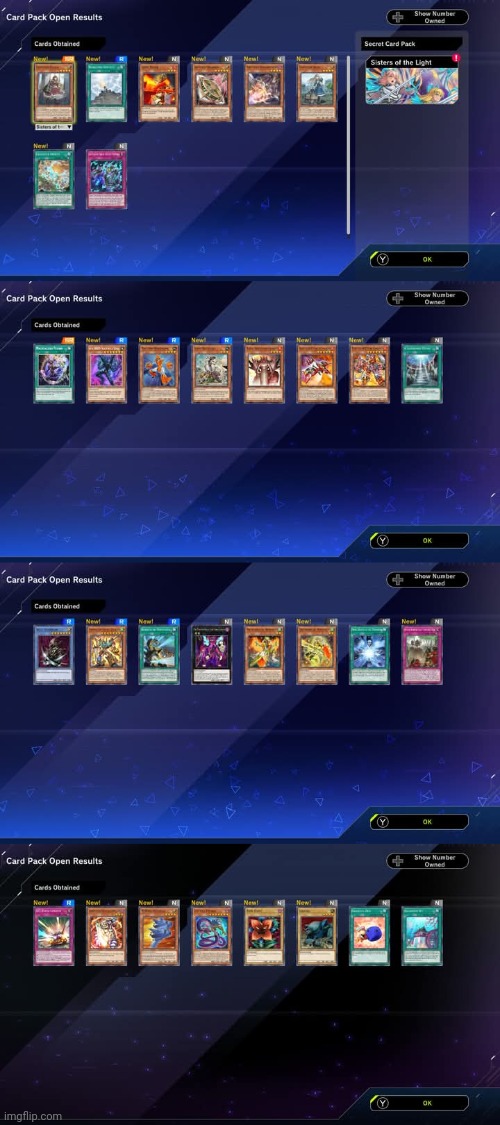 Daily Yugioh MD pack pulls | image tagged in yugioh,master duel,gaming,video games,nintendo switch,screenshots | made w/ Imgflip meme maker