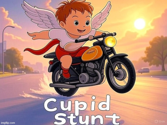 Cupid Stunt | image tagged in cupid stunt | made w/ Imgflip meme maker
