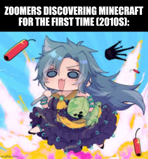 ZOOMERS DISCOVERING MINECRAFT FOR THE FIRST TIME (2010S): | image tagged in memes,miner,woman | made w/ Imgflip meme maker