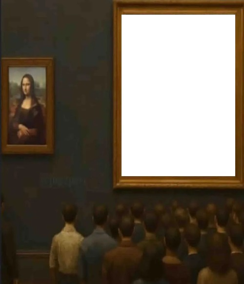 bad art vs real art Blank Meme Template