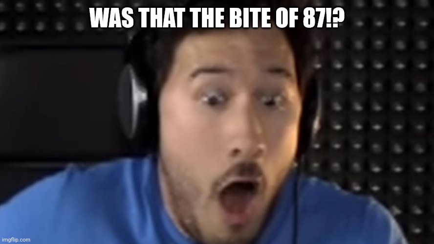Was That the Bite of '87? | WAS THAT THE BITE OF 87!? | image tagged in was that the bite of '87 | made w/ Imgflip meme maker