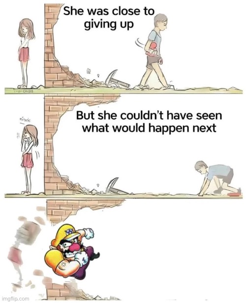 image tagged in wario | made w/ Imgflip meme maker