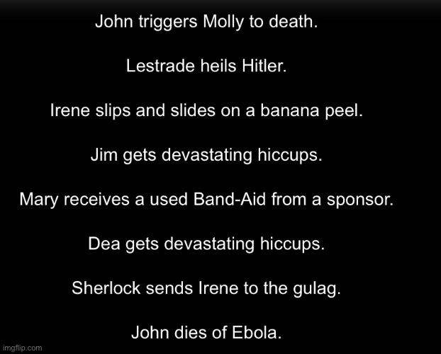 Lestrade nooo | made w/ Imgflip meme maker
