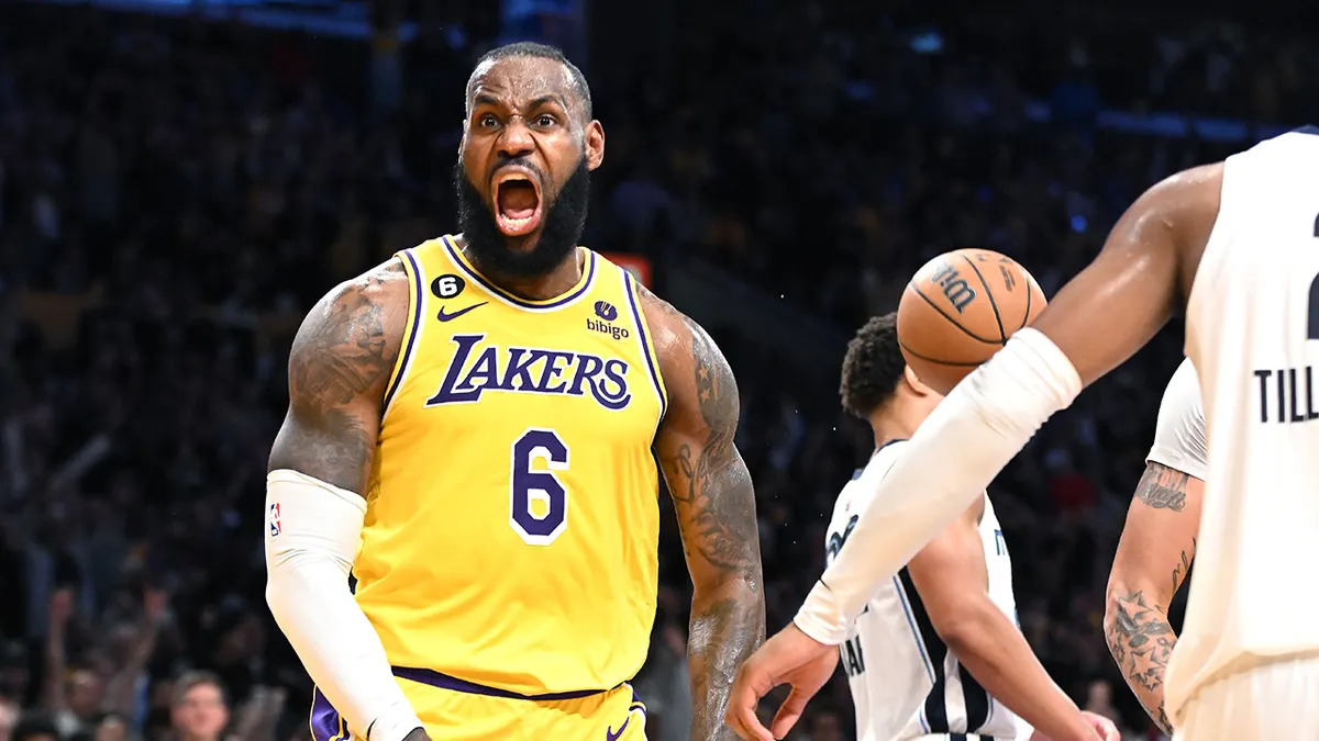 Hype lebron Blank Meme Template