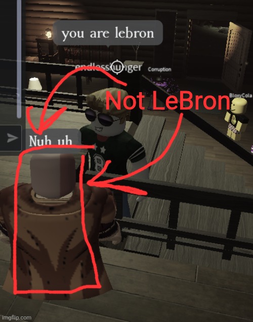 Not LeBron | made w/ Imgflip meme maker