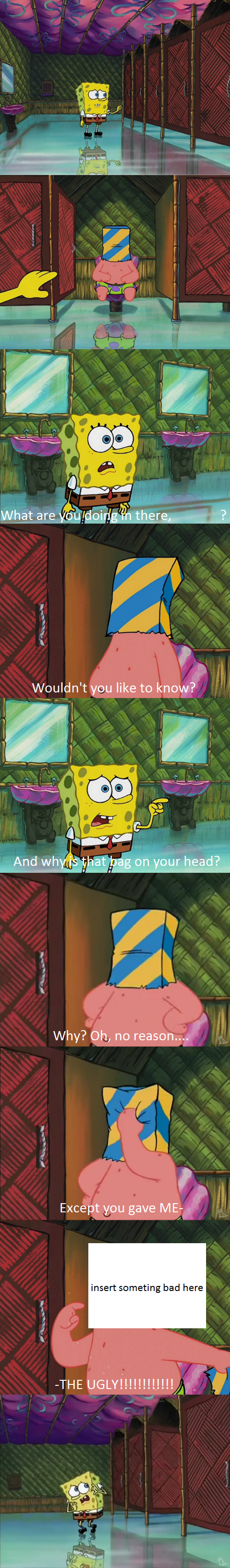 Oh No Reason Blank Meme Template