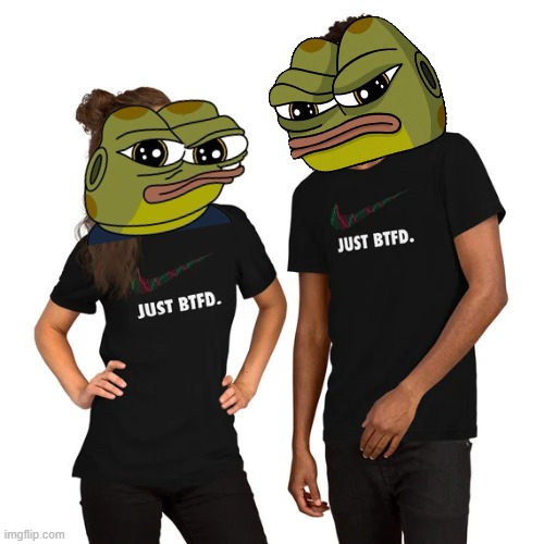 BTFD | image tagged in buy the dip,funny memes,crypto | made w/ Imgflip meme maker