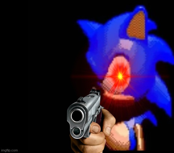 Sonic stares | image tagged in sonic stares | made w/ Imgflip meme maker