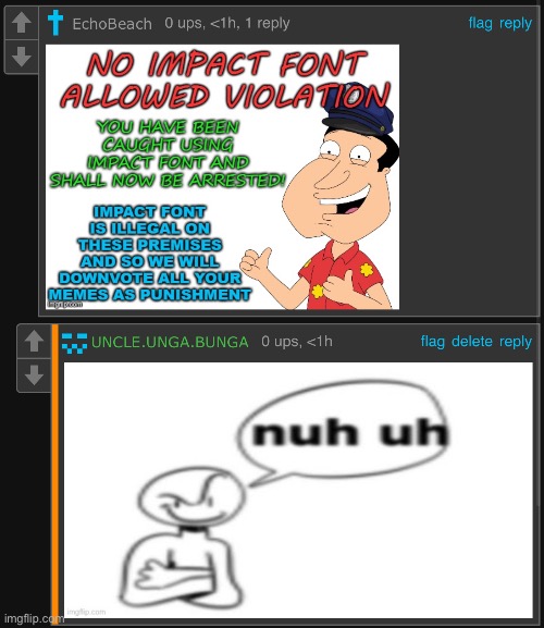 I have committed serval amounts of impact font usage | made w/ Imgflip meme maker