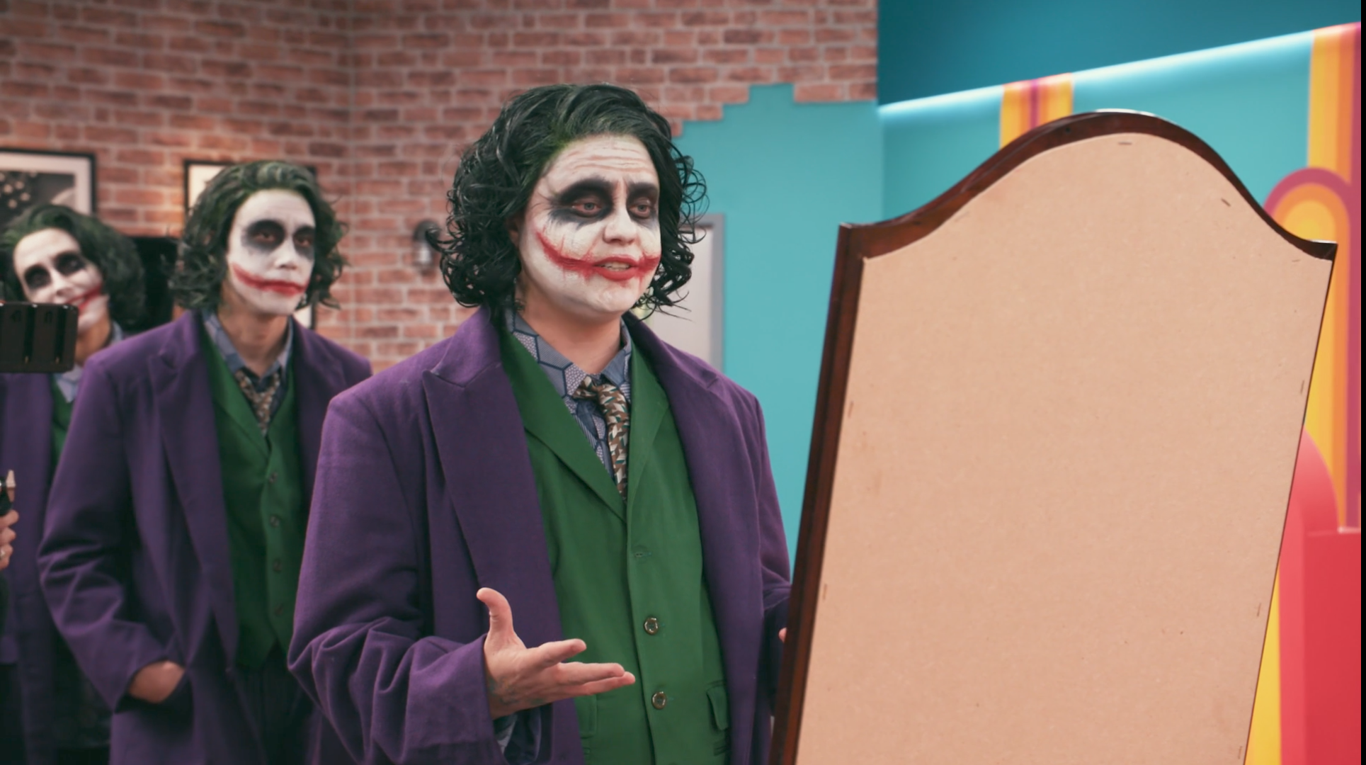 Three Jokers Blank Meme Template