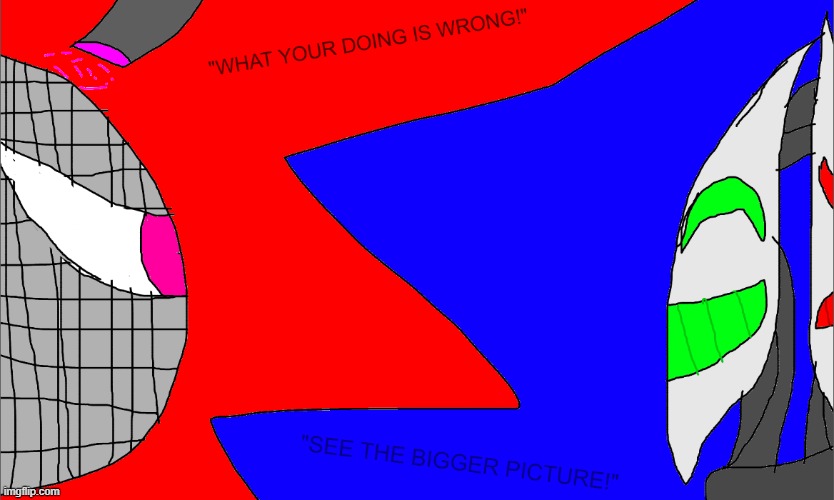 "Ideologies Clash" | made w/ Imgflip meme maker