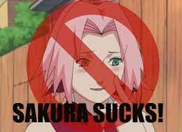 sakura sucks Blank Meme Template