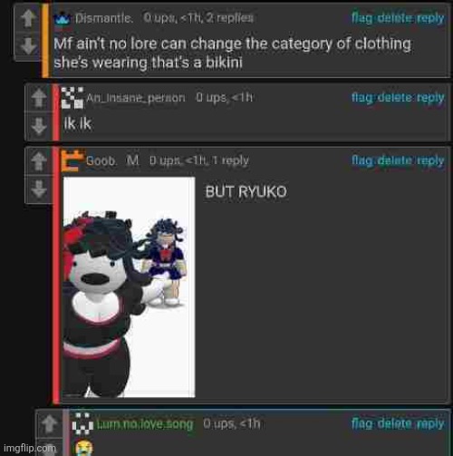 I know almost nothing about Ryuko is this funny for Ryuko fans | made w/ Imgflip meme maker