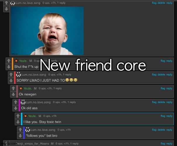 New friend core | made w/ Imgflip meme maker